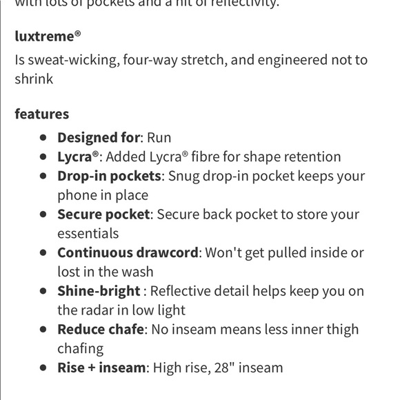 Lululemon Swift Speed High-Rise Tight 28" - Picture 11 of 11